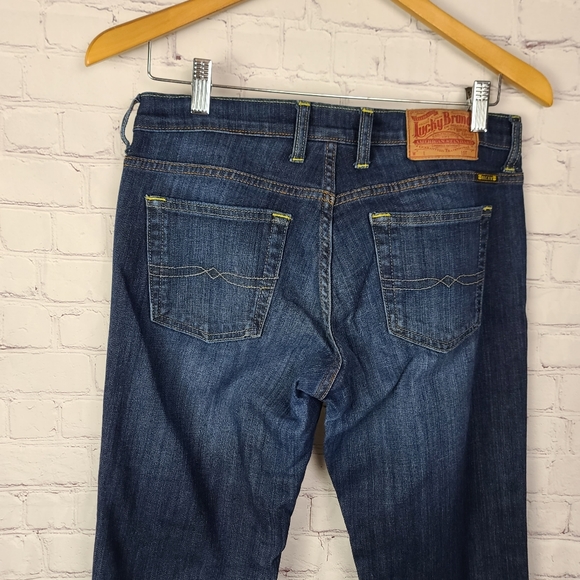 Lucky Brand Crop Jeans. Dark Wash Sz 6/ 28 - Picture 4 of 13